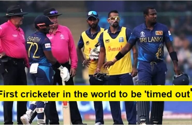 Angelo Mathews Timed Out
